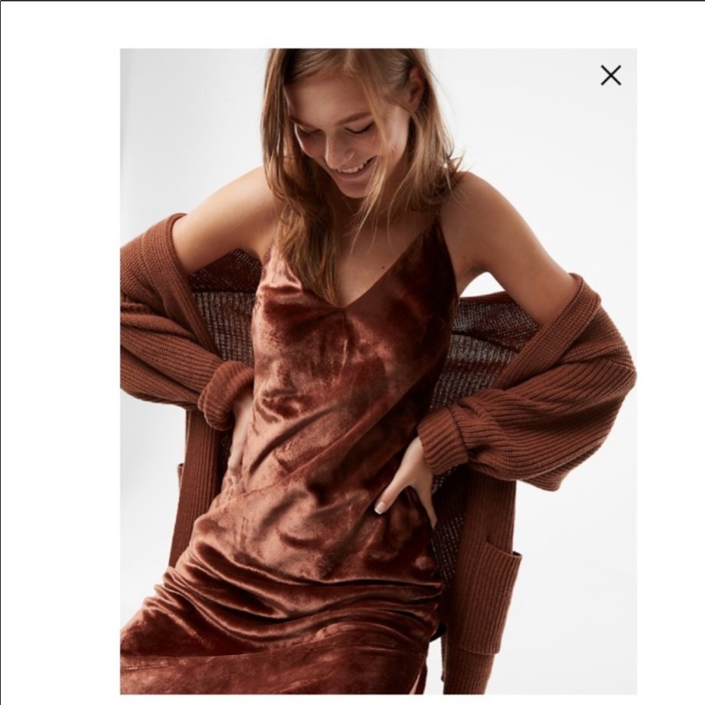 Velvet brown maxi 🐻